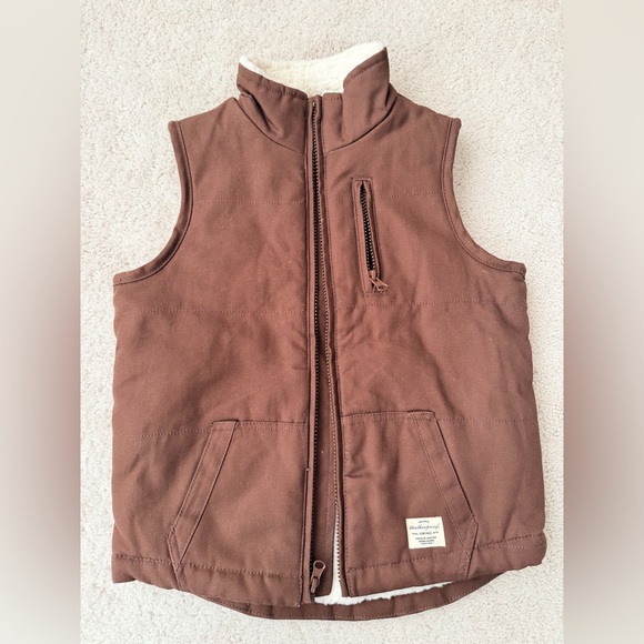 Original Weatherproof Vintage Kids Chocolate Vest - Picture 6 of 11